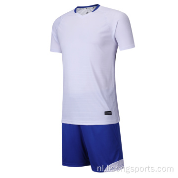 Mannen Vrouwen voetbaljersey voetbalshirt set